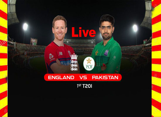 England vs Pakistan 1st T20I Match Live 2020