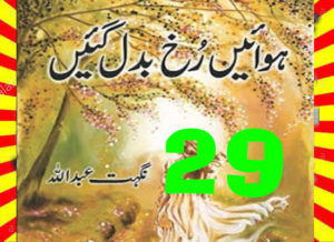 Read more about the article Hawain Rukh Badal Gain Urdu Novel By Nighat Abdullah Episode 29