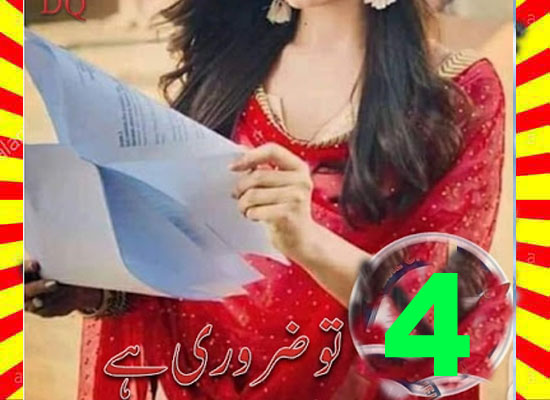 Tu Zaroori Hai Urdu Novel By DQ Episode 4