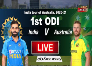 Read more about the article Today Cricket Match Aus vs Ind 1st ODI Live Update 27 Nov 2020