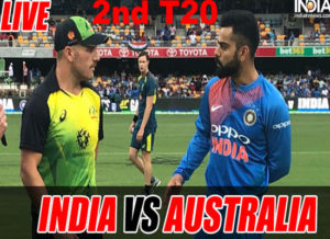 Read more about the article Today Cricket Match Aus vs Ind 2nd T20I Live Update 4 Dec 2020