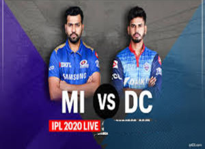 Read more about the article Today Cricket Match DC VS MI 51 IPL Live Update 31 OCT 2020