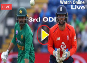 Read more about the article Today Cricket Match Pak vs Eng 3rd ODI Live 13 July 2021