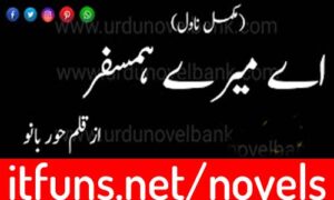 Read more about the article Aye Mere Humsafar by Hoor Bano Complete Novel